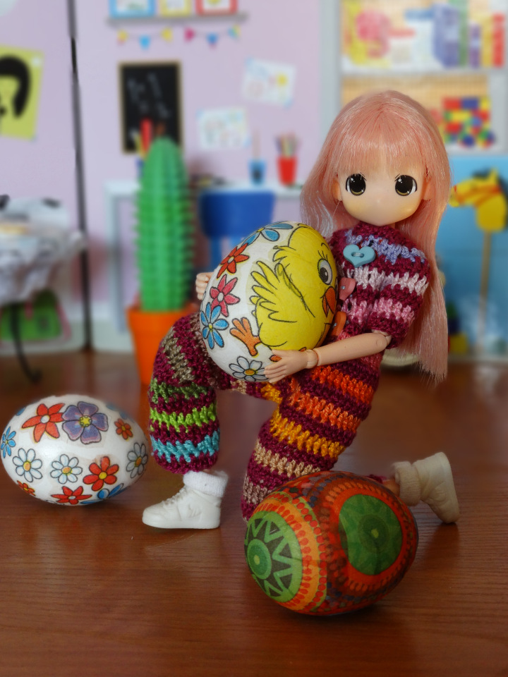 Запоздалые пасхальные подарочки и девочки Mamachapp