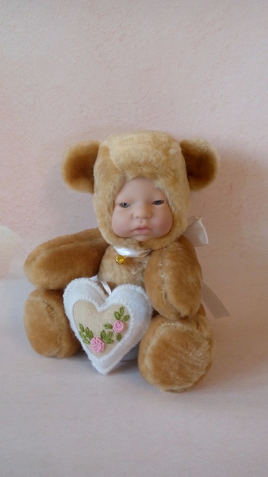 Парочка мишек-друзей — Авторские куклы Тедди (фото 7)