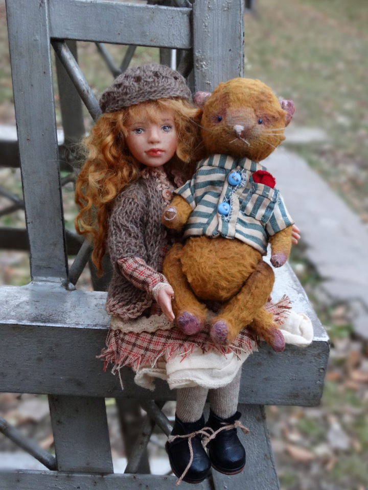 Осеннее настроение — Домашние фото авторских кукол: личные коллекции