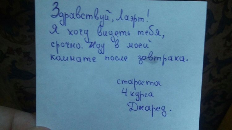 Зимнее солнце. Глава 8. Староста