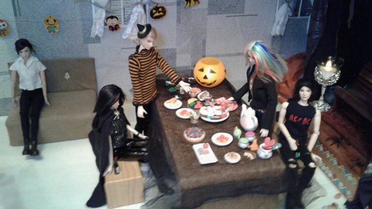 Мой кукольный Хэллоуин 2017