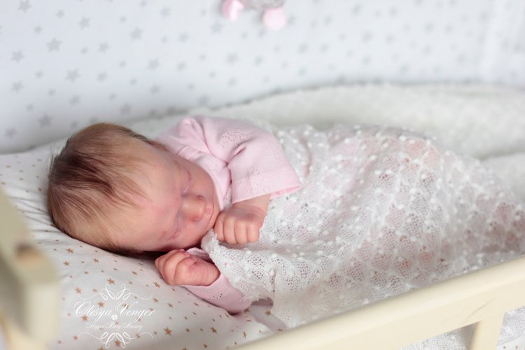 Моя кроха Эшли. Кукла реборн Олеси Венгер