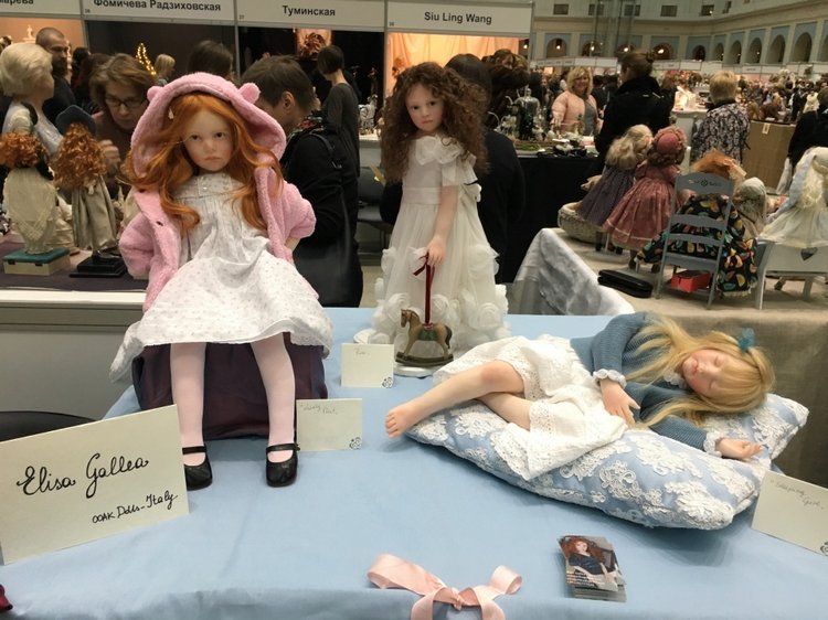 Выставка кукол в Гостином дворе - декабрь 2017 - мой взгляд - часть 4 | Бэйбики Выставка кукол в Гостином дворе - декабрь 2017 - мой взгляд - часть 4
