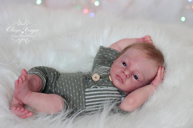 Рома, Рома, Роман! Мой Ромашечка. Кукла реборн Олеси Венгер