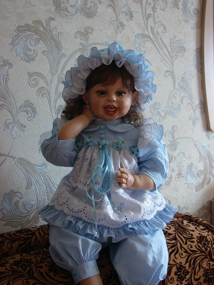 Одна из любимых кукол — Куклы Fayzah Spanos (Файзах Спанос): винил и фарфор