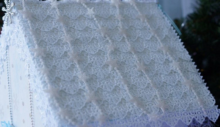 Снежный домик для Новогоднего интерьера