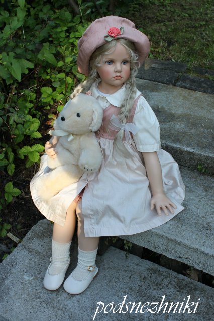 Летние девочки - редкие белокурые красавицы от Хильдегард Гюнцель для Walterhäuser Puppenmanufaktur