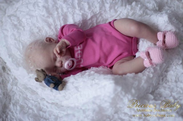 Маленькая снежинка! Кукла реборн Анастасии Бочковой