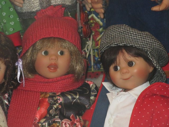 Новый год в семейке вихтелей. Куклы от Rosemarie Muller | Бэйбики Новый год в семейке вихтелей. Куклы от Rosemarie Muller