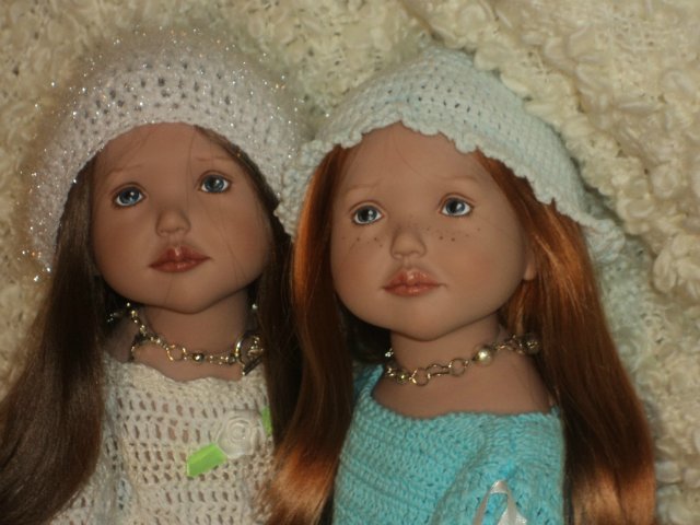 Мои игровые куколки Tania и Katelin от Zwergnase
