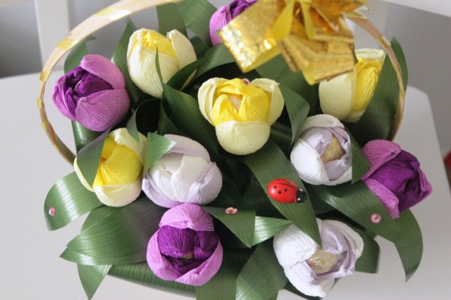 Еще несколько букетиков к праздникам (фото 2)