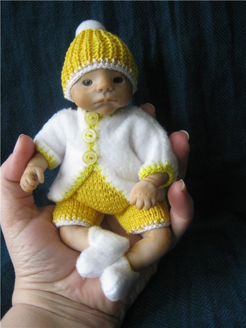 Мой капризный малыш. Авторская кукла Виктории Балибок (фото 10)