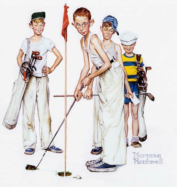 Марк Твен американской живописи. Лиричная и живая старая Америка Нормана Роквелла