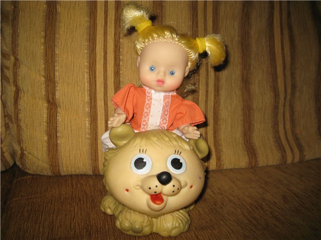 Неожиданный подарок — Игрушки СССР и советского детства: резиновые (фото 9)
