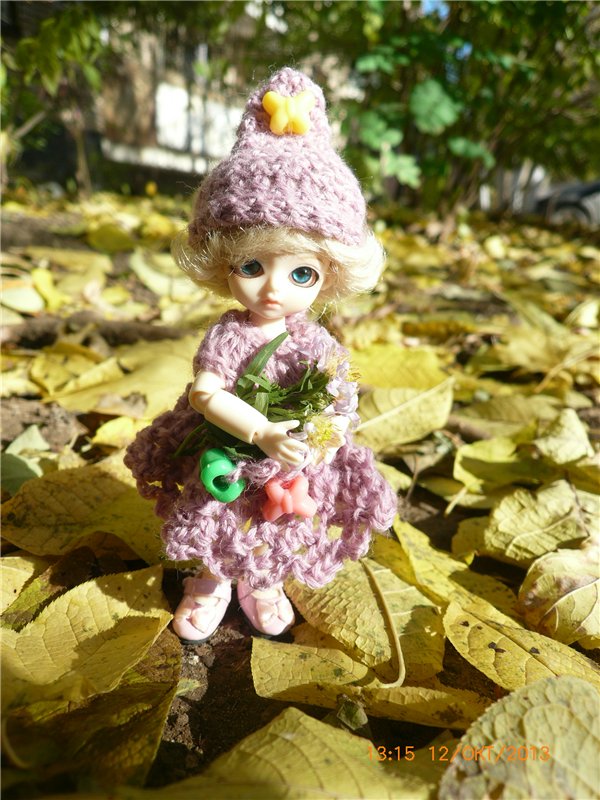 Золотая осень. Сосенка Пин - куколка БЖД | Бэйбики Золотая осень. Сосенка Пин - куколка БЖД