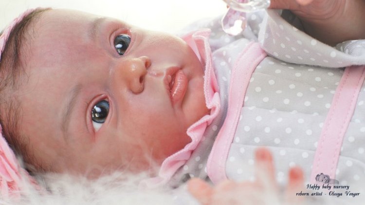 Моя любопытная кроха Лив. Кукла реборн Олеси Венгер (фото 6)