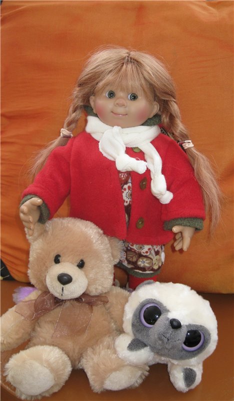 Праздничный день! Кукла от Rosemarie Anna Muller (фото 4)