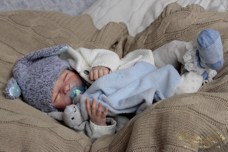 Первая улыбка... Кукла реборн Анастасии Бочковой