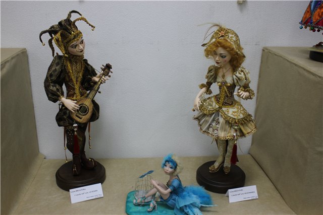 "Кукольный вернисаж". V выставка авторских кукол и медведей Тедди в Нижнем Новгороде 2014