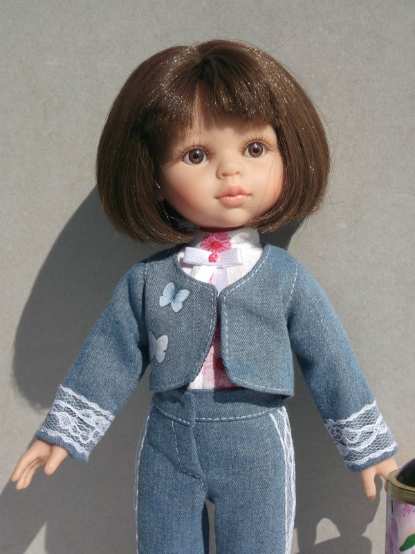 Джинсовые наряды — Одежда и обувь для кукол своими руками: фото (фото 9)