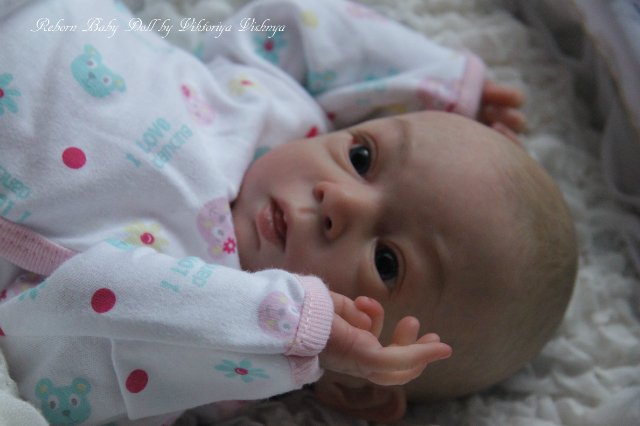 Аделиночка... Куколка реборн Виктории Вишни