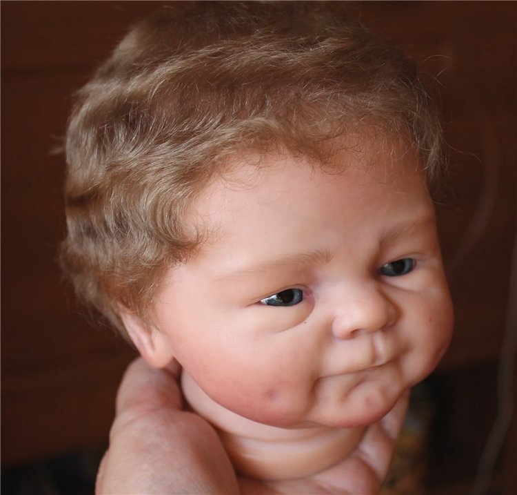 Кнопочка Кокошка. Кукла-реборн Иваховой Елены (фото 4)