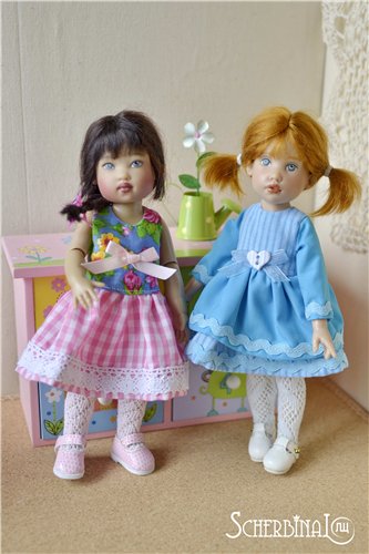 Маленькие куколки для большой тётеньки. Куклы Helen Kish: Tulah, Riley, Zsu Zse (фото 4)