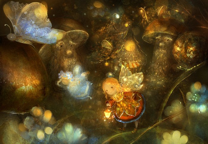 Три образа для той, что меня вдохновила. Часть 3 - "Вечер"