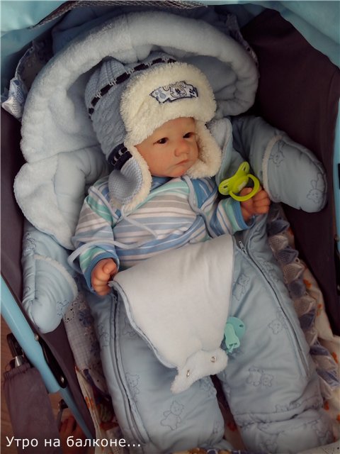 Кукла реборн Янчик, Ян молд Jamie от Tina Kewy