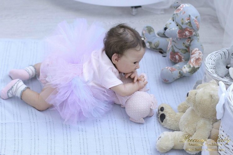 Моя маленькая пуговка! Кукла реборн Анастасии Бочковой