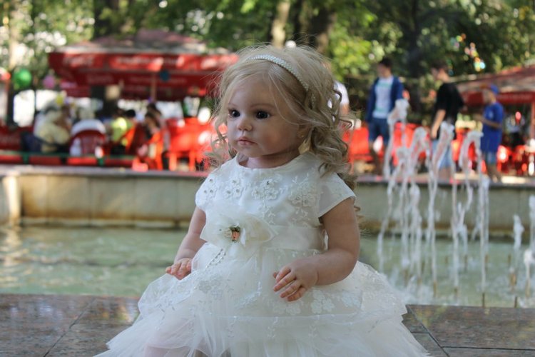 Вероника - моя маленькая принцесса! Кукла реборн Шепелевой Людмилы