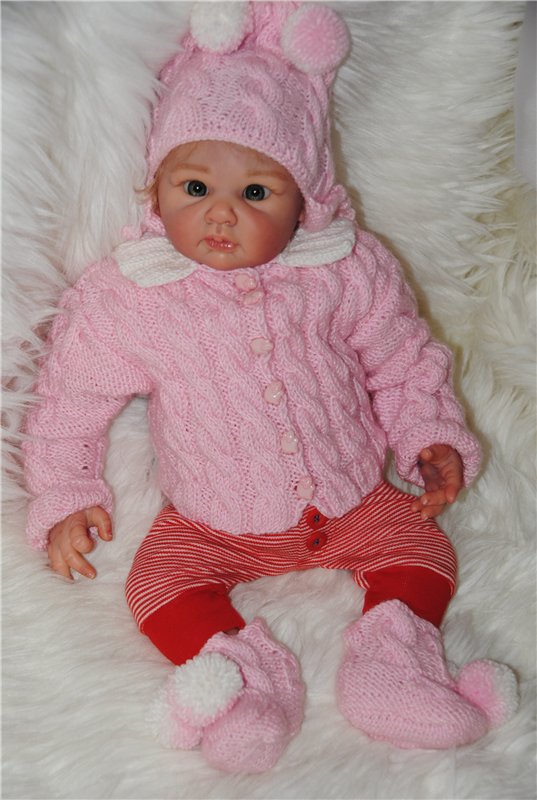 Аленка - куколка реборн из молда Lisa (фото 9)