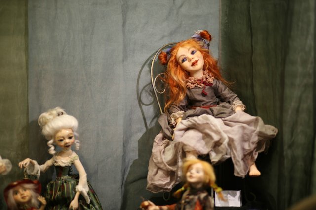 Великолепие выставки "Искусство Куклы" 11 декабря 2015 г