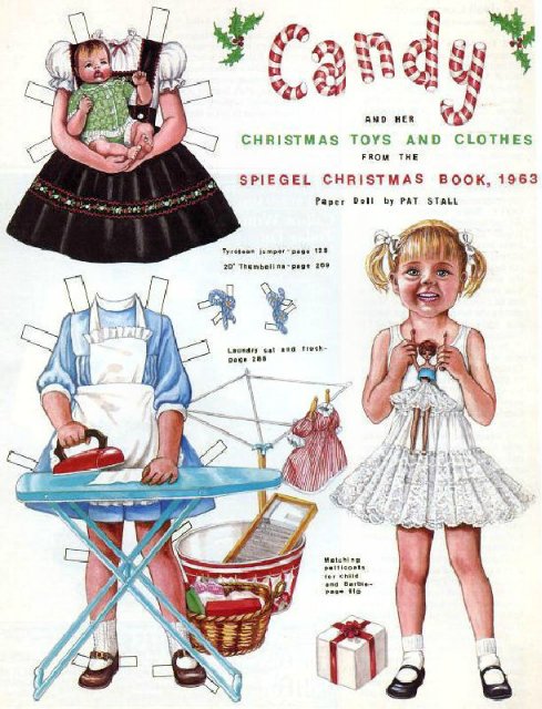 Мои любимые бумажные куклы для вырезания