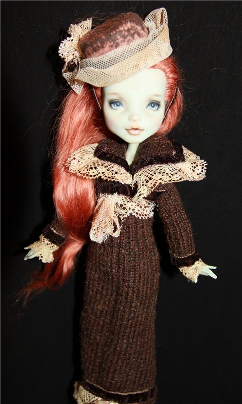 Ретро наряд для Монстры — Одежда и обувь для кукол своими руками: фото (фото 5)