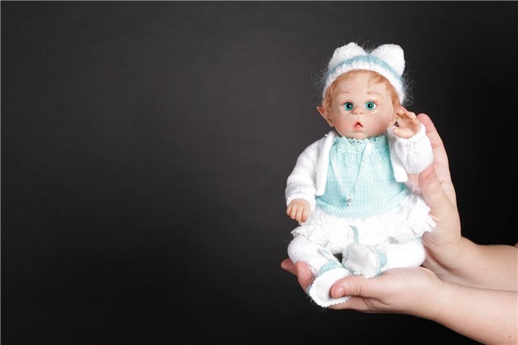 Эльф реборн Офелия — Куклы Реборн (Reborn): работы мастеров