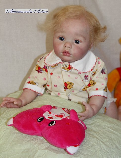 Кукла реборн Тося, молд Chanel