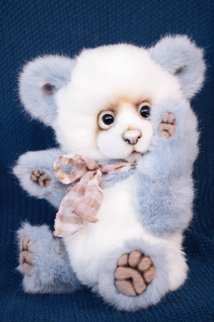 Медвежонок Митюшка. Авторские игрушки Татьяны Матляк (фото 2)