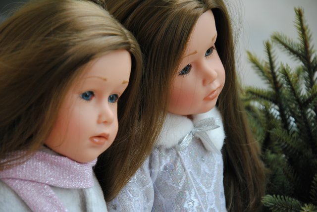 Gotz: Снегурочка 2007 vs Фигуристка 2008 | Бэйбики Gotz: Снегурочка 2007 vs Фигуристка 2008