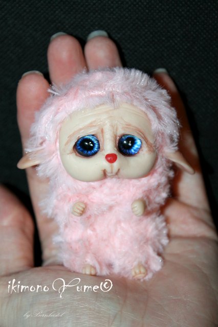 Миниатюрные создания — Игрушки в смешанной технике (мех и глина): Арт