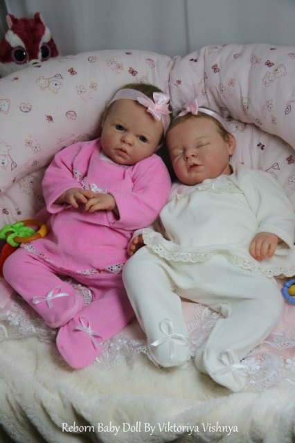 Близняшечки Ноа... Куколки реборн Виктории Вишни