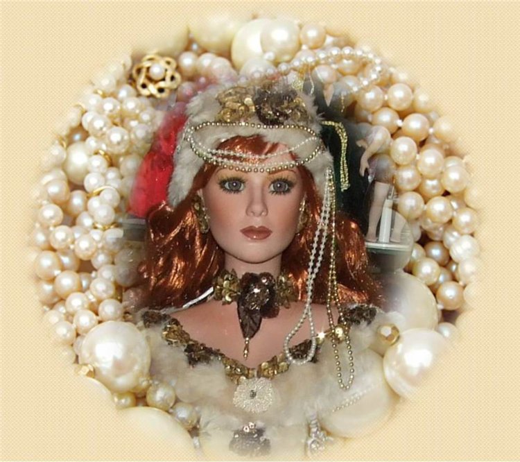 Обворожительная жемчужина драгоценного "ожерелья" наших фарфоровых красавиц - Амбер от Русти