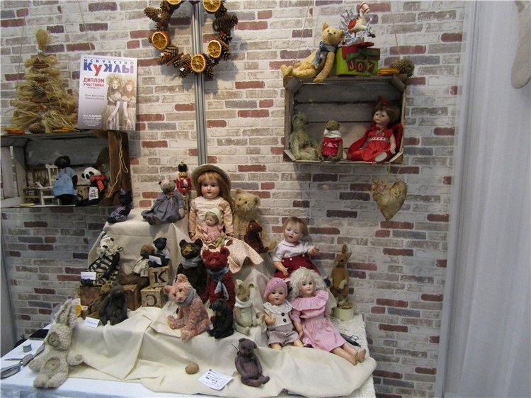 "Искусство куклы" в "Гостином дворе". Декабрь 2016. Фотообзор. Винтаж. "Все из СССР"
