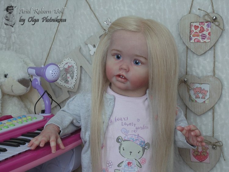 Ariel by Joanna Kazmierczak, куклы reborn Ольги Плотниковой