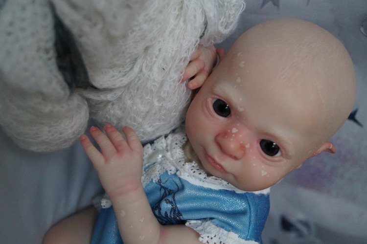 Зимний эльф Снежан — Куклы Реборн (Reborn): работы мастеров