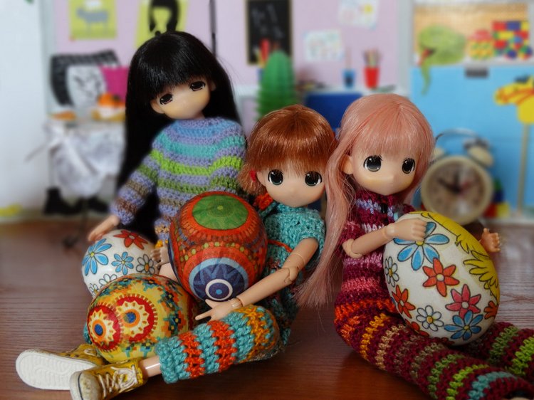 Запоздалые пасхальные подарочки и девочки Mamachapp