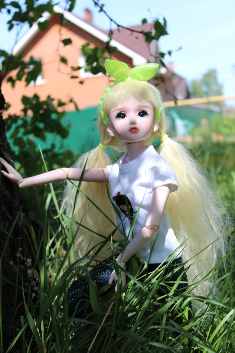 Анжелика на пороге лета - кукла Звезда подиума ООАК 5-ый молд 60 см