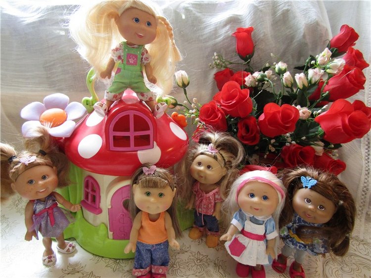 Новый дом для Лилочки — Куклы Cabbage Patch Kids (Капустки): винтаж 80