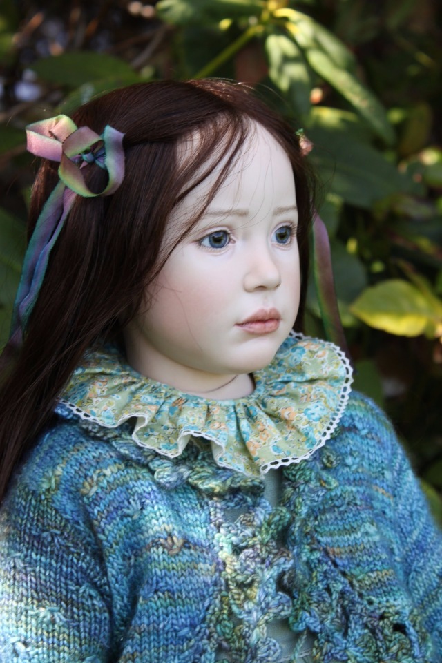 Процесс создания фарфоровых кукол - Джинн Гросс (Jeanne Gross). Часть Часть седьмая - Дети Цветов