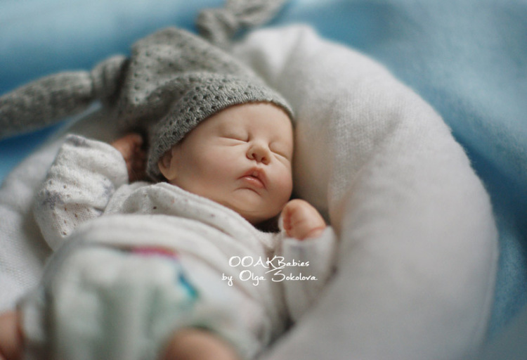 Георгий и Маруся. Младенцы ООАК Ольги Соколовой (фото 3)